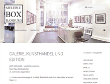 Tablet Screenshot of multiple-box.de